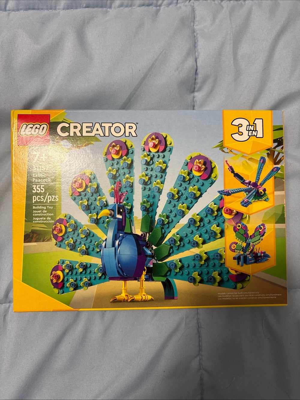 LEGO 31157 Exotic Peacock And 31145 Dragon 3-in-1 Complete Pieces Instructions